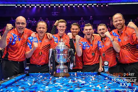 2018 Mosconi Cup .